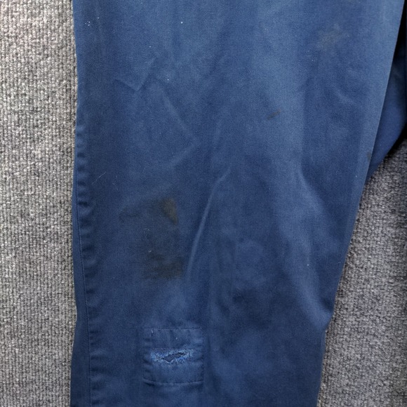 U.S. Navy Men's Utility Coveralls Blue Size 46L Actual 38x29.5 Embroidered - Picture 9 of 16